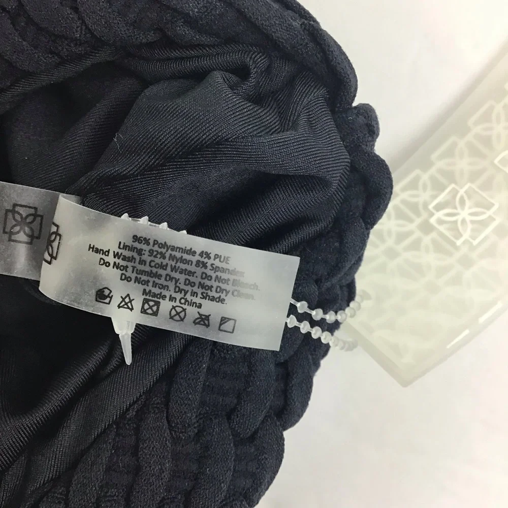 NWT Devon Windsor Stella Black One Piece Swimsuit | XL (10/12) - Picture 12 of 13